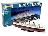 Revell 05210 Modellbausatz Schiff 1:700 - R.M.S. Titanic im Maßstab 1:700, Level 4, originalgetreue Nachbildung mit vielen Details, Kreuzfahrtschiff, 05210, merhfarbig, Weiß