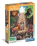 Clementoni 39902 Disney The Lion King Puzzle 1000 Teile, für Erwachsene, Hergestellt in Italien, Multicolor-39902, Multicolor, 70 x 50 cm