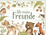 Alle meine Freunde - Waldtiere: Freundebuch ab 3 Jahren für Kindergarten und Kita, Schulkinder und kleine Tierfans