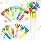 XIANGLONGY 25 Stück Tröte Kindergeburtstag, Partytröten, Tröten für Kinderspielzeug, Tröte Kinder für Partys, Geburtstagsfeiern, Festliche Anlässe