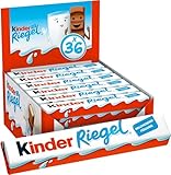 Kinder Riegel Einzelriegel, 36er Pack (36 x 21g)