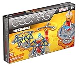 Geomag - Mechanics Magnetic Motion - Lern- und Kreativspiel für Kinder - Magnetische Bausteine - Set mit 146 Teilen
