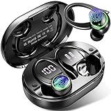 Bluetooth Kopfhörer Sport, in Ear Kabellos mit 2 ENC Mikrofon für HD Anruf, Bloototh 5.3 Bass Boosted Stereoklang Ohrhörer mit 48H USB C Ladekoffer LED Anzeige, IP7 Wasserdicht Earbuds Lauf