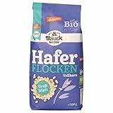 Bauck Mühle Demeter Haferflocken Großblatt Vollkorn, 500 g