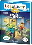 Leselöwen Comics 2. Klasse - Gefahr in der Oberwelt: Ein Abenteuer aus der Welt von Minecraft - Die Nr. 1 für den Leseerfolg jetzt als Comic-Buch! - ... ABeZeh - Erstlesebuch für Kinder ab 7 Jahren
