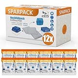 BigDean 12x 400g Luftentfeuchter Nachfüllpack Feuchtigkeitskiller Feuchtigkeits-Stopper Nachfüll-Beutel Granulat - Universelle Ersatzbeutel passen auch für Ultra Fresh Luftentfeuchter