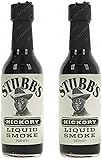 Stubbs Hickory Liquid Smoke Rauchige Flüssigwürze 148 ml x 2 Stück - Pack Promoo