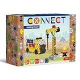 Connect 61971 Set 2in1, Kran/HDS-Kran-169 Elemente: 164 Figur 5 Bausteine, Kreatives Spielzeug für Erwachsene und Kinder ab 5 Jahren, Mehrfabrig