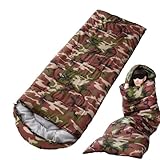 Schlafsäcke für Erwachsene, warme Outdoor-Ausrüstung, Schlafsäcke für kaltes Wetter, für Wanderer, Reisende und , unvorhergesehenes Wetter, Wandern, Winter