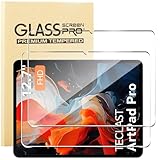 KUSINHOKA Schutzfolie für Teclast Artpad Pro 12.7 Zoll Folie, 2 Stück 9H Härte [Anti-Kratzen] Anti-Fingerabdruck Gehärtetem Schutzglas, HD [Hohe Empfindlichkeit] Displayschutzfolie