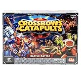 Goliath Crossbows & Catapults, Strategisches Brettspiel für Kinder ab 7 Jahren, Katapult gegen Burg, Spiel für 2 Spieler, durchschnittliche Spieldauer von 20 bis 30 Minuten