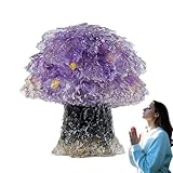 Generisch Kristallsteination, Energy Crystals Stones - Natursteine ​​für Yoga mit Ahornbaumform,Kompakte Ästhetik handpolierte Wohnkultur für Meditation Yoga Room