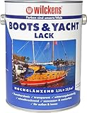 Dynamic24 Boots & Yachtlack 2,5 L klar Bootslack Boot Yacht Lack hochglanz Klarlack Kunstharzlack farblos hochglänzend Speziallack Holzlack Holzschutz (1)