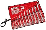 KS Tools 517.0222 CLASSIC Doppel-Ringschlüssel-Satz, gekröpft, 11-tlg. 6-32mm