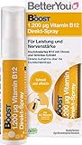 BetterYou Vitamin B12 Direkt-Spray - Zum Sprühen auf die Mundschleimhaut - Natürliches hochdosiertes Vitamin B12 mit Chrom und Grüntee-Extrakt - Schnell & effektiv - vegan, 25ml