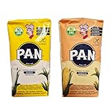 minafood-set - PAN 1kg Weisses Maismehl & 1kg gelbes Weißmehl