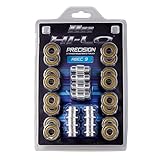 HI-LO 16ER SET INLINE KUGELLAGER ABEC 9 608 inkl. Spacer, Komplett-Set für Inline Skates, Inline Hockey, Speed Bearings