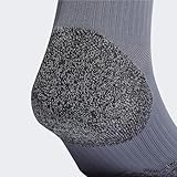 adidas Unisex Adi 23 Socks, Team Onix/White, 13-14.5