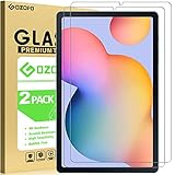 GOZOPO [2 Stück] Schutzfolie Kompatibel mit Samsung Galaxy Tab S6 Lite 10.4 Zoll 2024/2022/2020, 9H HD Kratzfest Panzer Schutz Glas Folie für Samsung Galaxy Tab S6 Lite