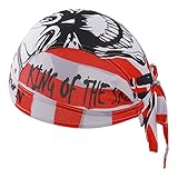 X-Labor Top Bandana Cap Atmungsaktiv Kopftuch Bikertuch UV Schutz Fahrrad Erwachsene Radsport Motorrad Kopfbedeckung Motiv-A