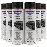 presto 100008 SET Universal schwarz matt 6 x 500 ml