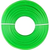 Mähfaden Trimmerfaden, Durchmesser 2,4 mm, Länge 100 m, rund, für effiziente Rasenpflege, Grün Rasentrimmer Freischneider Fäden
