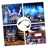 QUMIIRITY 2Stücke zu Trrs Mikrofonadapterkabel für Spiegelreflexkameras Hochwertiges Stereo Adapterkabel zur Verbesserung der Audioqualität bei Videoaufnahmen Passend