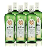 Fürst Bismarck Doppelkorn (6x0,7l) Set 38% vol - Deutscher Premium Korn - aus kräftigem Roggen und feinem Weizen, aromatisch mild und ausgewogen, leicht süßlich