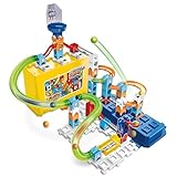 Vtech Marble Rush - Build & Store Box Set M400 – Interaktive Murmelbahn mit spannenden Bahnelementen und verschiedenen Aufbaumöglichkeiten – Für Kinder von 4-12 Jahren