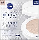 NIVEA 3in1 Anti-Age Pflege Kissen für natürliche Tönung und Feuchtigkeit, Für Dunklere Hauttypen, 15 g (1er Pack)