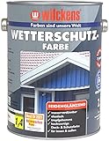 Wilckens Wetterschutzfarbe seidenglänzend, 2,5 l, RAL 9010 Reinweiß