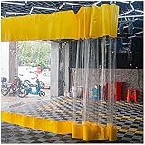 Transparentes PVC, winddicht, Seitenwand, wasserdicht, faltbar, für Pergola/Terrasse/Balkon, Größen 2,5 x 2,5 m, 2 x 3 m, 3 x 3 m