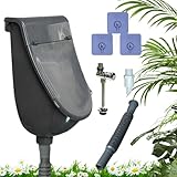 Urinal für Männer, Badezimmer, tragbares Urinal, Trockentoilette, mit Deckel, für Camping, Garage, Park, Garten, Baustelle, Schuppen, Fitnessstudio