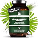 QIDOSHA® Sägepalme Extrakt Kapseln hochdosiert, 10% Phytosterole, davon 70% Beta-Sitosterol, 250mg (NEU) Sägepalmenextrakt je Kapsel, 180 Stk/Glas, vegan, deutsche Fertigung, jede Charge laborgeprüft