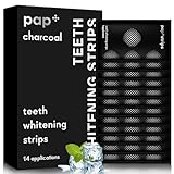 28 Stück Zahnaufhellung Strips,Zahnaufhellung Whitening Strips,Zähne aufhellen white stripes,Professionelle Zahnaufhellungsstreifen,Effektives für Flecken Entfernen,Schwarze Verpackung