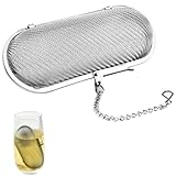 Gewürzei,Teesieb Aus Rostfreiem Edelstahl 304,Teesieb Gewürzkugel,Gewürzsäckchen Zum Kochen,Gewürzei-Gewürzsieb Gewürzfilter,Für Gewürz,Gewürzei-Gewürzsieb Gewürzfilter,Kräutersieb