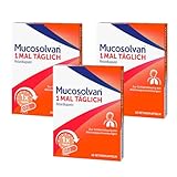 MUCOSOLVAN® 1mal täglich Retardkapseln, 3 x 10 Stück, 75mg Ambroxol, Hustenschleimlöser