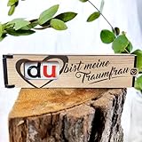 Du bist meine Traumfrau - Schokoriegel Geschenkbox inkl. Duplo - kleines Geschenk für Frauen, Geschenkbox, Geschenk Freundin, Beste Freundin Geschenke, Schokolade Geschenk, Traumfrau Geschenk