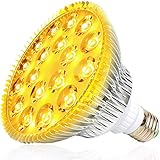 MILYN LED Pflanzenlampe E27 54W Sonnenähnliche Vollspektrum Pflanzenlampen Pflanzenleuchte LED Grow Lampe Pflanzenlicht für Garten Gewächshaus Zimmerpflanzen Hydroponik, Blüte, Blumen und Gemüse