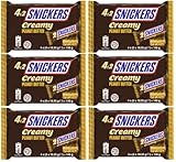 Snickers Multipack Duo Creamy Peanut Butter 6 Packungen (876g) I Schokoriegel I Erdnussbutter I Erdnuss I Riegel I Süßigkeiten I Süßes I Schokolade