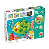 Jumbo Spiele GOULA Mosaic - Buntes Steckspiel aus Holz für Kinder ab 3 Jahren