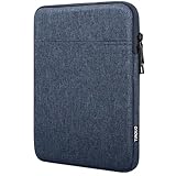 TiMOVO 13 Zoll Tablet-Hülle für iPad Air 13', iPad Pro 13'/12.9', Galaxy Tab S9+/S10 Plus/S9 FE+ 12.4', Remarkable Paper Pro 11.8', schützende Tasche, Mitternacht Blau