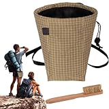 Kletter-Kreide-Tasche, Workout-Kreide-Organizer, Gewichtheberzubehör für Fitness-Enthusiasten, Gymnastik, Bouldern, Badminton, Basketball