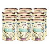 Terra Canis Ente, Rote Bete, Sanddorn & Meeresschätzen - Love The Planet, 12x400g I Ocean Lover Menü I Premium Hundefutter I Getreidefrei & leicht verdaulich