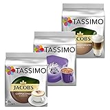 TASSIMO Cream Collection 3 Sorten Latte Macchiato Milka Cappuccino 24 Getränke