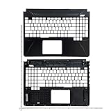 ZCDYGHU Für ASUS TUF Gaming FX86 FX86S FX505 Ober Fall Palmrest Abdeckung/Untere Abdeckung 13NR00S2AP0121 13N1-5JA0241 13N1-5JA0F11(No air Outlet)