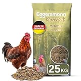 Eggersmann Körnerpick 25kg Hühnerfutter - Mehlmix Oregano - Hühner Legemehl mit der natürlichen Kraft aus Oregano - Premium Legemehl für Hühner Gänse und Enten (25 kg (1er Pack))