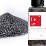 100 g hochwertigem Eisenpulver [Kostenlose Flasche mit Auslauf] - Eisenpulver für die Wissenschaften und Bildung - Erstellen Sie eine Mauer Magnetverschluss aus der Mischen mit der Malerei