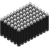 OFFCUP tintenpatronen schwarz, 60pcs Universal Füller Patronen 3,4 mm Bohrung Durchmesser, Ersatz-Patronen Tinte Nachfüllpatronen kompatibel mit gängigen Füllern