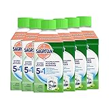 Sagrotan Waschmaschinen Hygiene-Reiniger Frische Limette – Maschinenreiniger für eine hygienische Waschmaschine – 6 x 250 ml